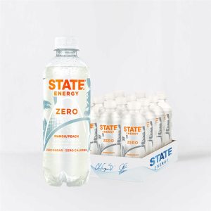 STATE Energy Zero - 12 x 400 ml - Mango/Peach