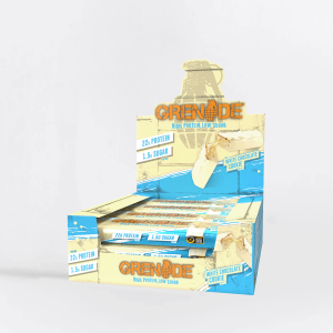 Grenade High Protein Bar - 12 x 55 g - White Chocolate Cookie
