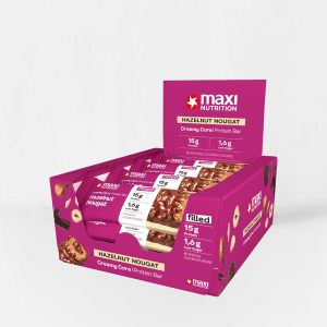 Maxi Nutrition Creamy Core Protein Bar - 12 x 45 gram - Hazelnut Nougat