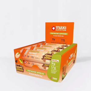 Maxi Nutrition Protein Waffle Bar - 12 x 40 gram - Pistachio Spread