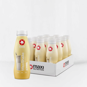 Maxi Nutrition MaxShake Protein Milkshake - 12 x 330 ml - Vanilla