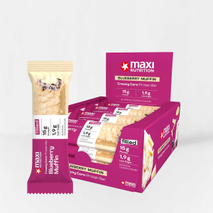 Maxi Nutrition Creamy Core Protein Bar - 12 x 45 gram - Blueberry Muffin