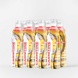 Nutrend Carnitine Activity Drink with Caffeine - 8 x 750 ml - Mango & Coconut (sparkling)