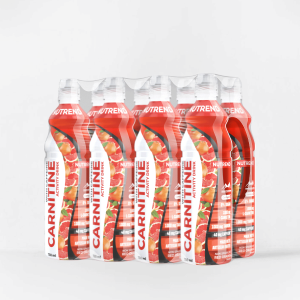Nutrend Carnitine Activity Drink with Caffeine - 8 x 750 ml - Red Orange